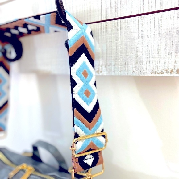 BRAND NEW! Aqua Brown Crossbody Strap💙 ~BAG NOT INCLUDED~ - Picture 6 of 8